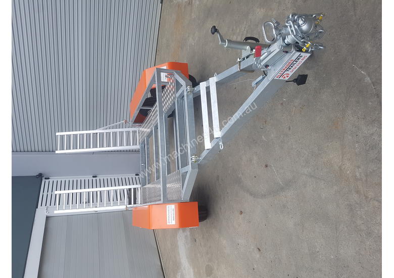caption Galvanised Plant Trailer