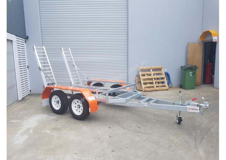 caption Galvanised Plant Trailer