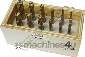 Metric HSS Slot Drill & End Mill Set - 12 Piece 4 -12mm