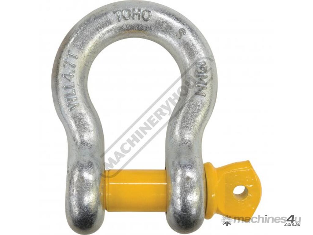 New Garrick Toho Gssb19 19mm 4 7t Grade S - Lifting Bow Shackle 