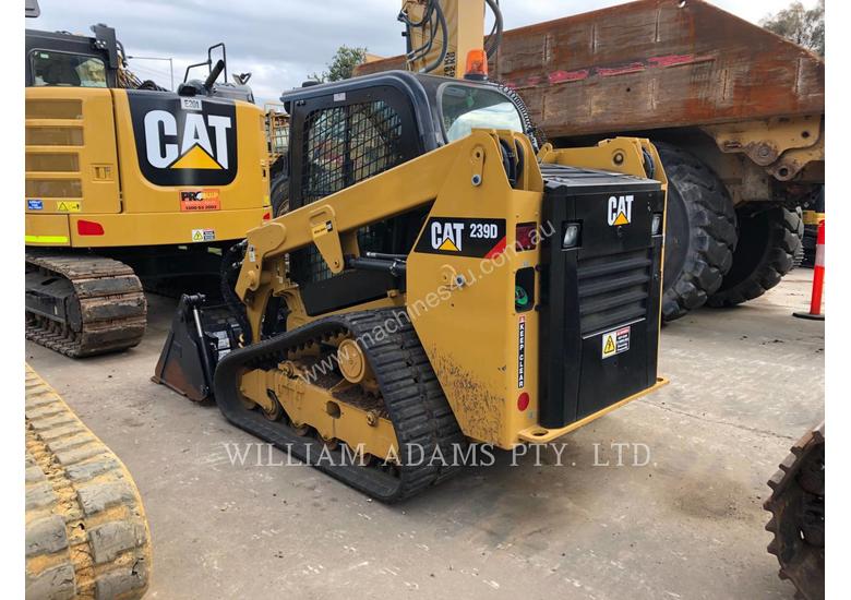 caption CATERPILLAR 239D Skid Steer Loaders