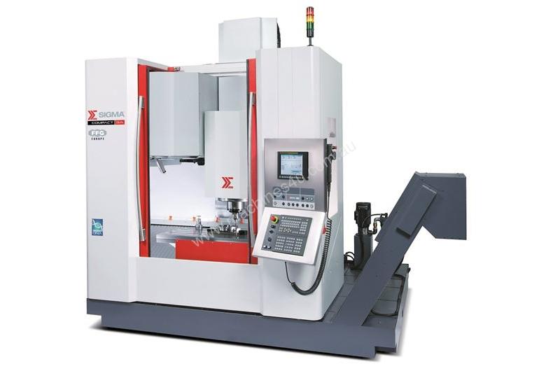 caption Sigma Compact 5S Italian 5 Axis Machining Centre