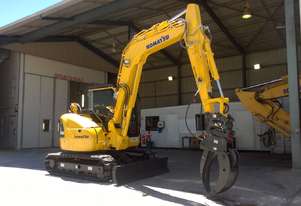GARDNER ENGINEERING - 3 Tyne Hydraulic Grab fitted with PGE Tilt Hitch