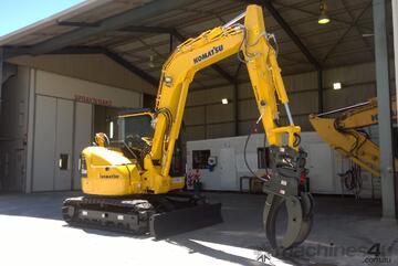 GARDNER ENGINEERING - 3 Tyne Hydraulic Grab fitted with PGE Tilt Hitch