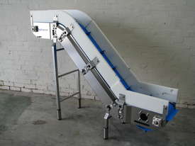 Stainless Steel Elevator Conveyor - picture0' - Click to enlarge