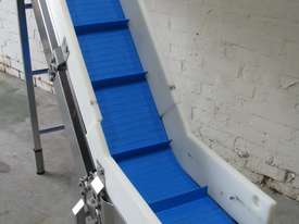 Stainless Steel Elevator Conveyor - picture0' - Click to enlarge