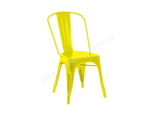MR1234Y Outdoor Dining Chair - Iron - Yellow