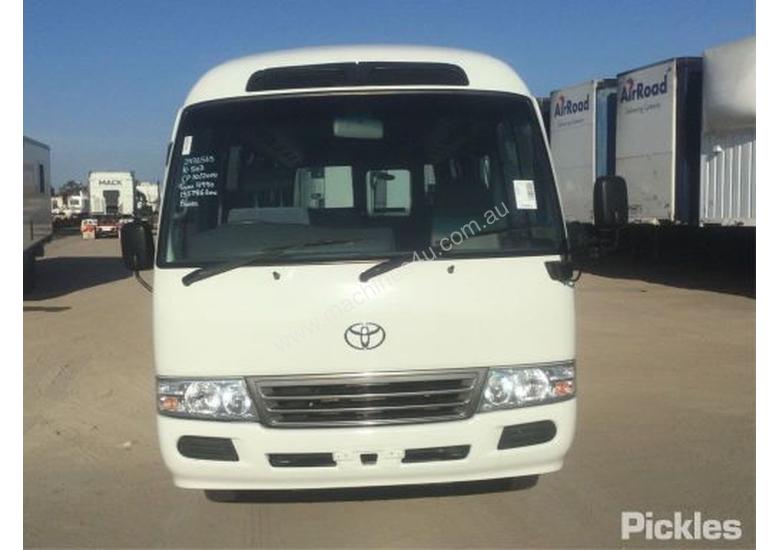 caption 2014 Toyota Coaster 50 Series