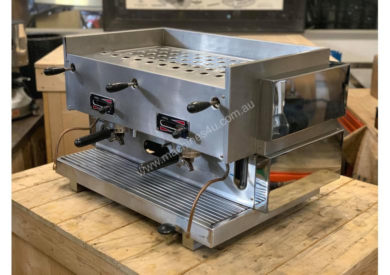 Used la san marco LA SAN MARCO 75 MP MANUAL PADDLE 2 GROUP ESPRESSO