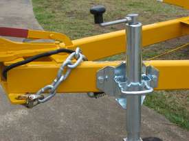 No.17HD Heavy Duty Single Axle Tilt Bed Plant Transport Trailer - picture0' - Click to enlarge