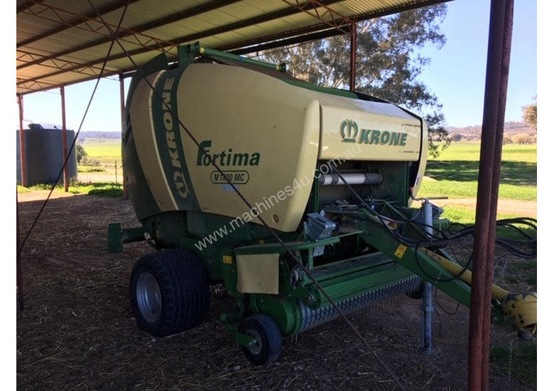 caption Krone Fortima V1800MC Round Baler Hay/Forage Equip