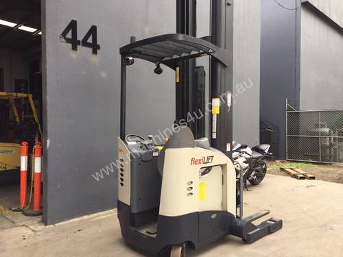 Crown RR5200 Stand on Reach Forklift Truck Refurbished & Repainted