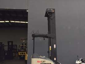 Crown RR5200 Stand on Reach Forklift Truck Refurbished & Repainted - picture1' - Click to enlarge