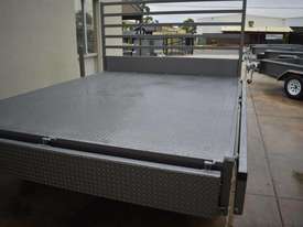 10x8 Flat Top Trailer With Sides 3500kg (Australian Made) - picture1' - Click to enlarge