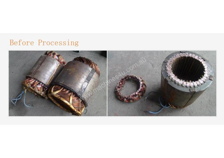 caption electric Motor stripper dissemble stripping machine, copper extract dissembling