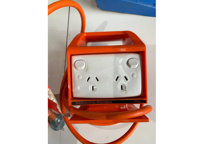 Used clipsal Clipsal Heavy Duty 4 Outlet with Safety Switch 4RCBE210