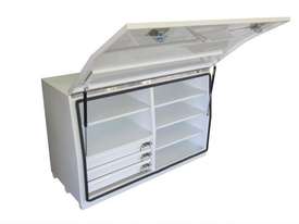 Mine Service Vehicle Tool box – STEEL 3 drawer MSV1400S 1400Lx900Hx600D  - picture0' - Click to enlarge