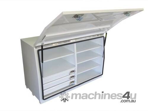 Mine Service Vehicle Tool box – STEEL 3 drawer MSV1400S 1400Lx900Hx600D 