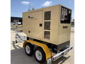 Trailer Mount KOHLER KD77 Diesel Generator for HIRE |Total Wet Weight 2000KG - picture2' - Click to enlarge