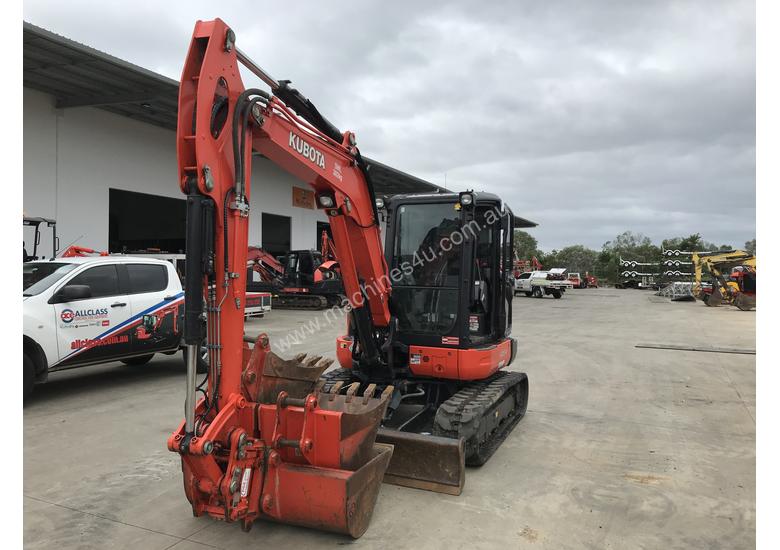 caption Kubota KX057-4 Excavator