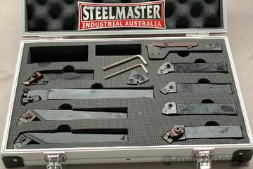 Carbide Lathe Turning Tool Set - 16mm Shank. Clamped Type. 9 Piece. Carbide Lathe Turning Tool Set - 16mm Shank. Clamped Type. 9 Piece.