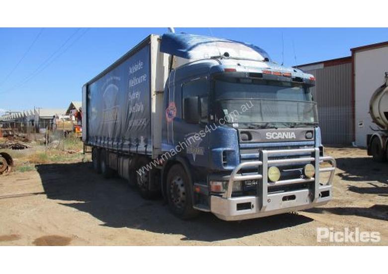 Buy Used scania Scania 124G 360 Box Trailer in , - Listed on Machines4u