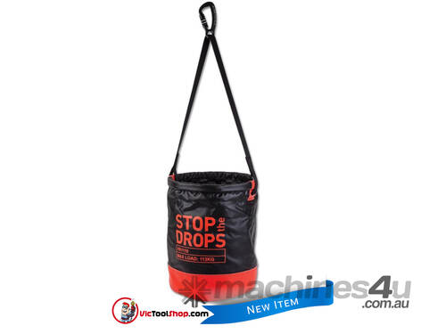 Stop the Drops Tool & Lifting Bucket Bag with 'Locking' Closure SWL 113kg