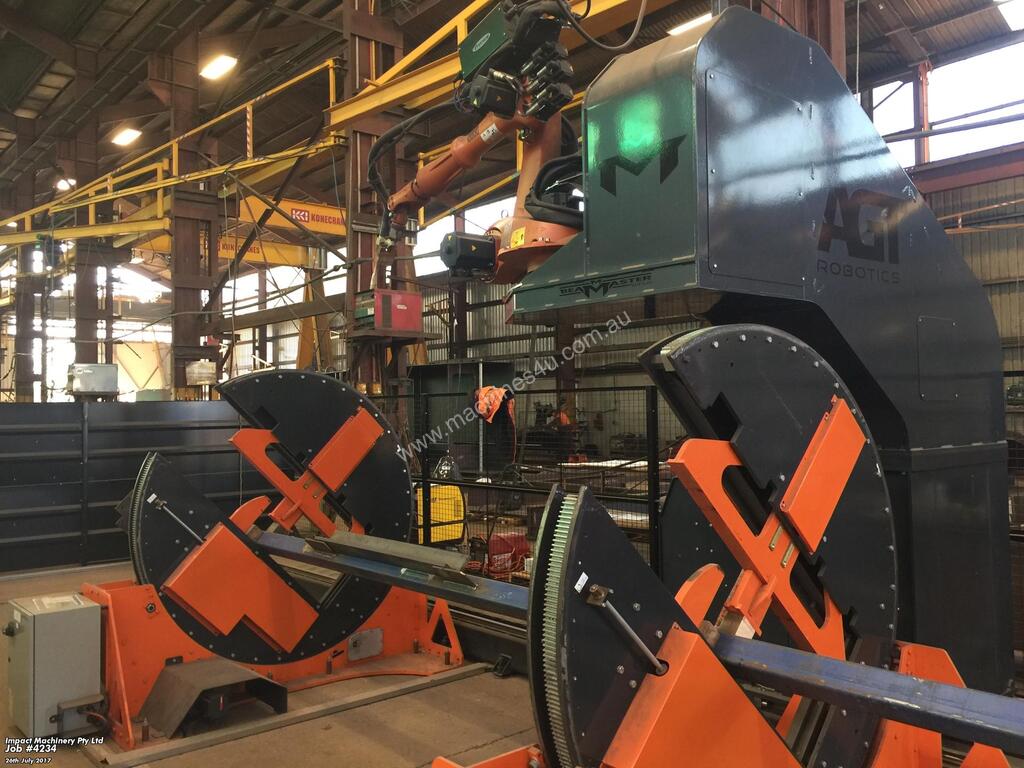 New beammaster BEAMMASTER Robotic Welding for Structural Sections