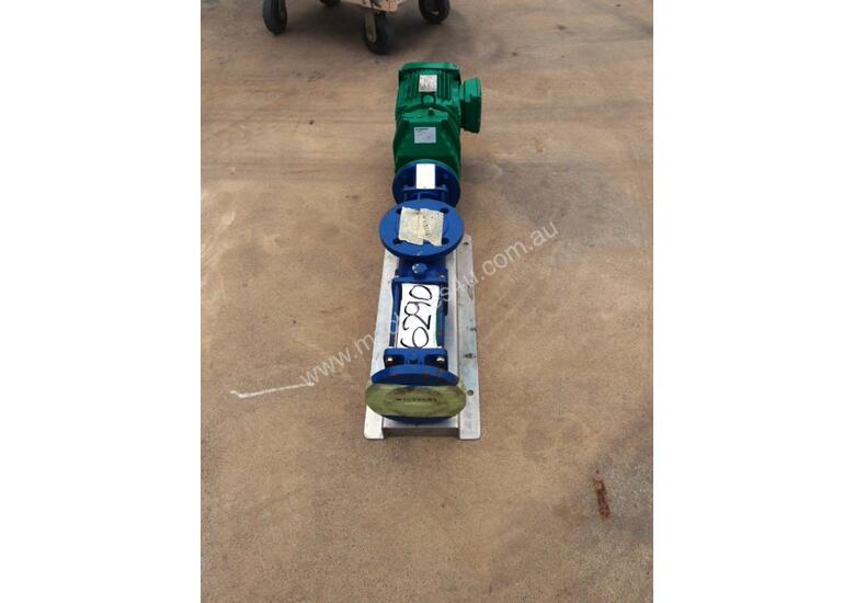 caption Helical Rotor Pump, IN/OUT: 50mm Dia