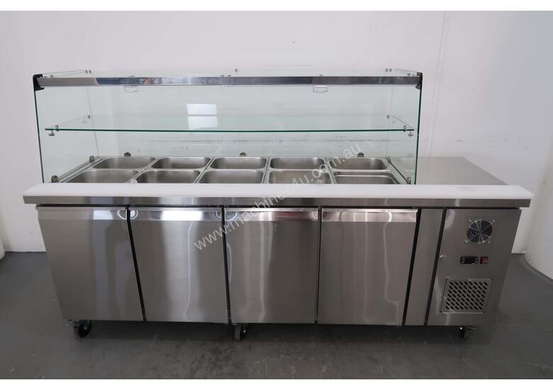 caption FED THP4100SALGC Sandwich Prep Bench