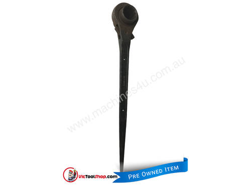 Podger Wrench 30mm & 34mm Ultimate Ratchet Bar Scaffolding Wrench and Riggers Spanner (430mm long)