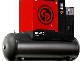 Chicago Pneumatic 20HP Screw Compressor with Dryer Package - picture0' - Click to enlarge
