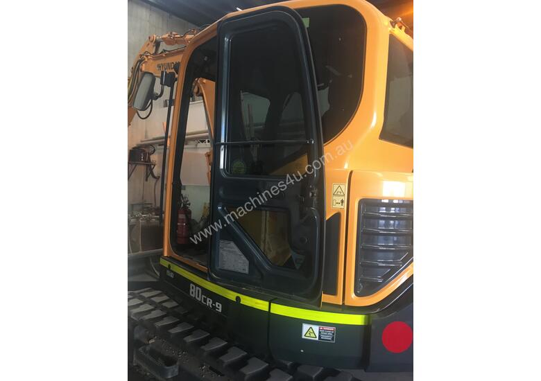 caption Hyundai Excavator