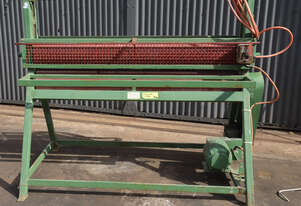 Chris Selfe Glue Spreader motorised feed gluing rollers 1600 x 200 roller Woodworking Machinery