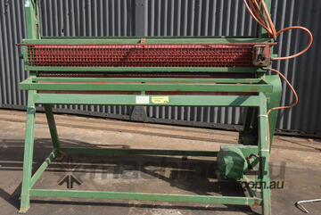 Chris Selfe Glue Spreader motorised feed gluing rollers 1600 x 200 roller Woodworking Machinery