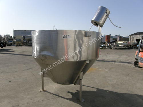 Stainless Steel Jacketed Mixing Capacity 2,000Lt.