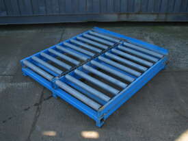 Square 2 Row Roller Conveyor - 1.2 x 1.2m  - picture0' - Click to enlarge