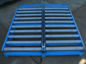 Square 2 Row Roller Conveyor - 1.2 x 1.2m  - picture0' - Click to enlarge