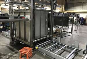 Depalletiser for glass,