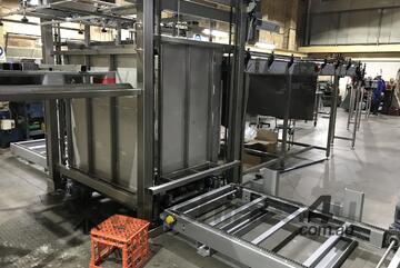 Depalletiser for glass,