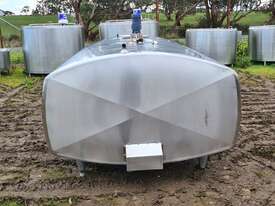 STAINLESS STEEL TANK, MILK VAT 3000lt - picture1' - Click to enlarge