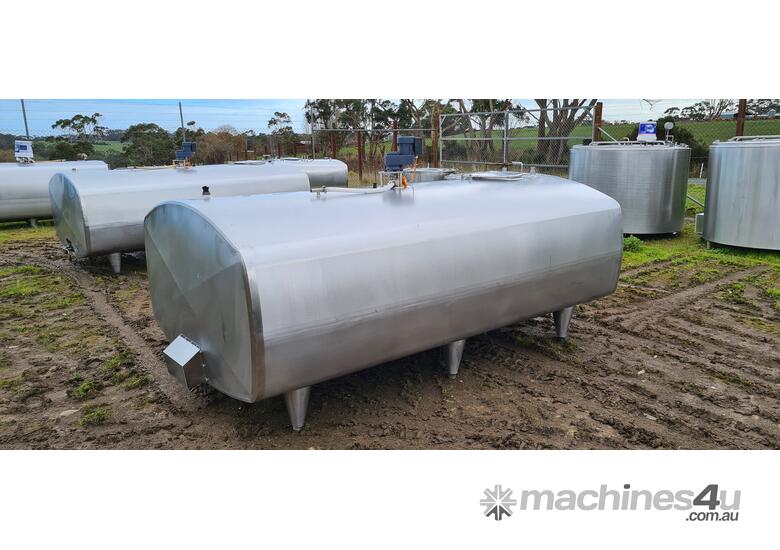 Used alfa laval STAINLESS STEEL TANK MILK VAT 3000lt Stainless Steel
