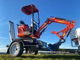 XN10-8 EXCAVATOR & PLANT TRAILER - picture0' - Click to enlarge