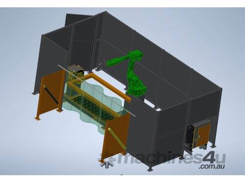 Robotic Welding System - Single Axis Rotator 