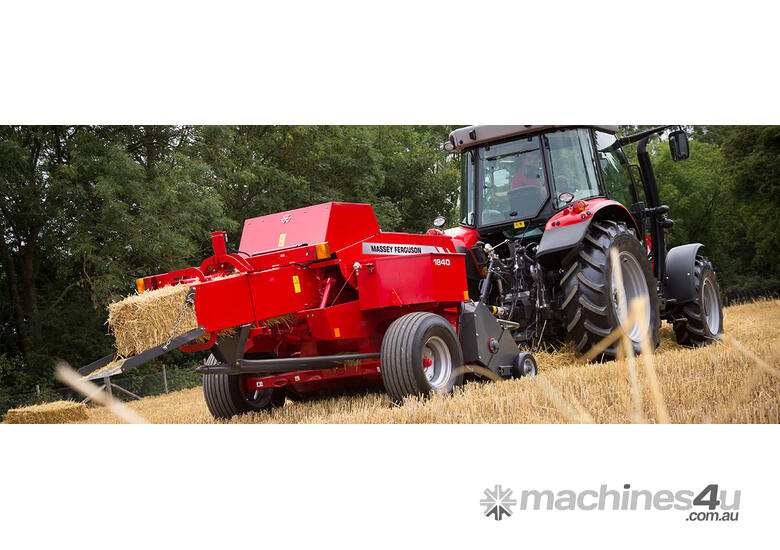 caption Massey Ferguson 1840 Hay Baler - Improving Baling Efficiency