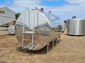 STAINLESS STEEL TANK, MILK VAT 8600lt - picture2' - Click to enlarge