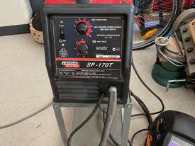 Lincoln Electric Inverter Mig Welder, SP-170T - picture0' - Click to enlarge