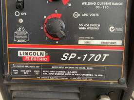 Lincoln Electric Inverter Mig Welder, SP-170T - picture0' - Click to enlarge