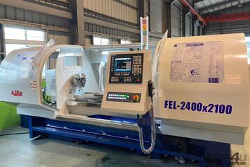 AJAX 610m, 720mm & 800mm Swing CNC Lathes up to 255mm bore