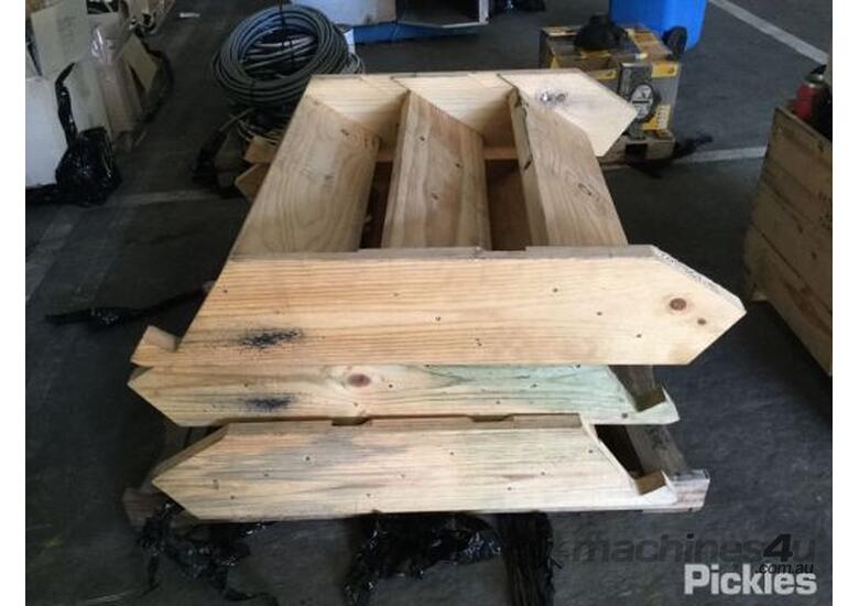 caption Pallet Containing Portable Stairs